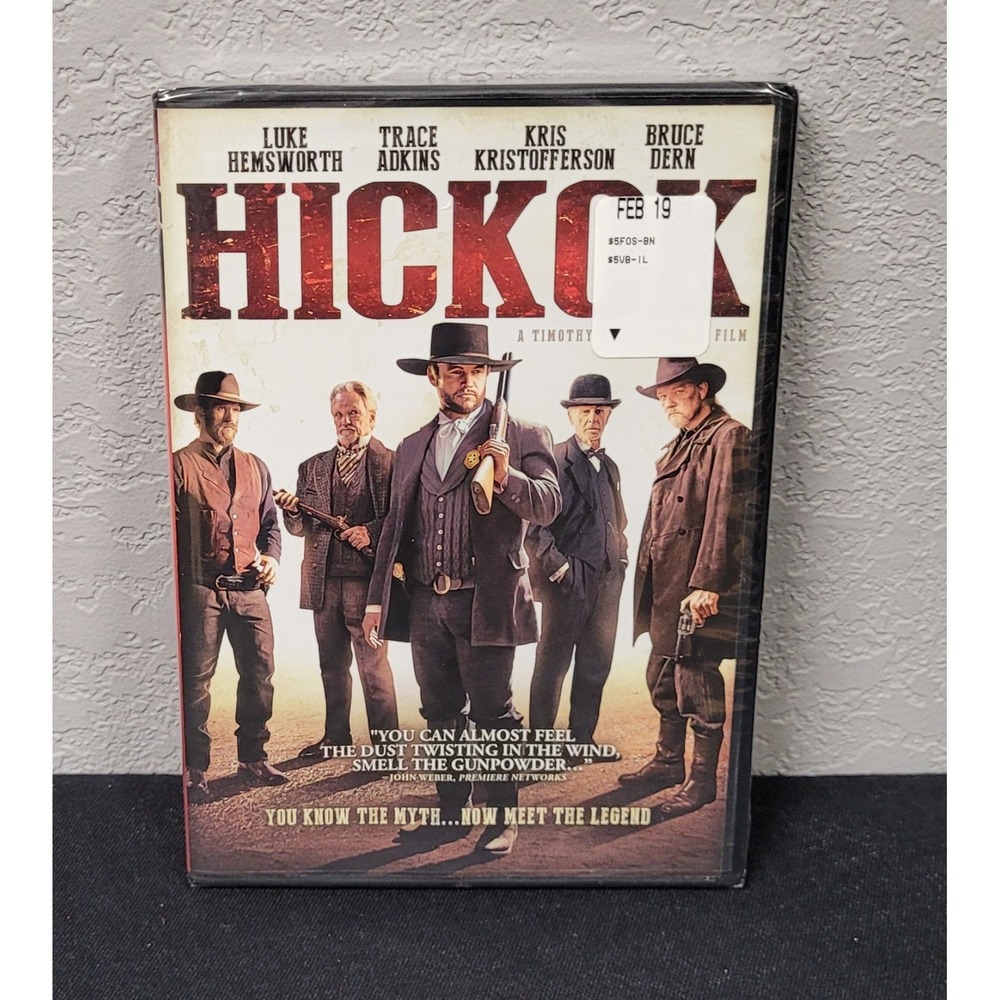 Hickok (DVD, 2017) - New, Sealed